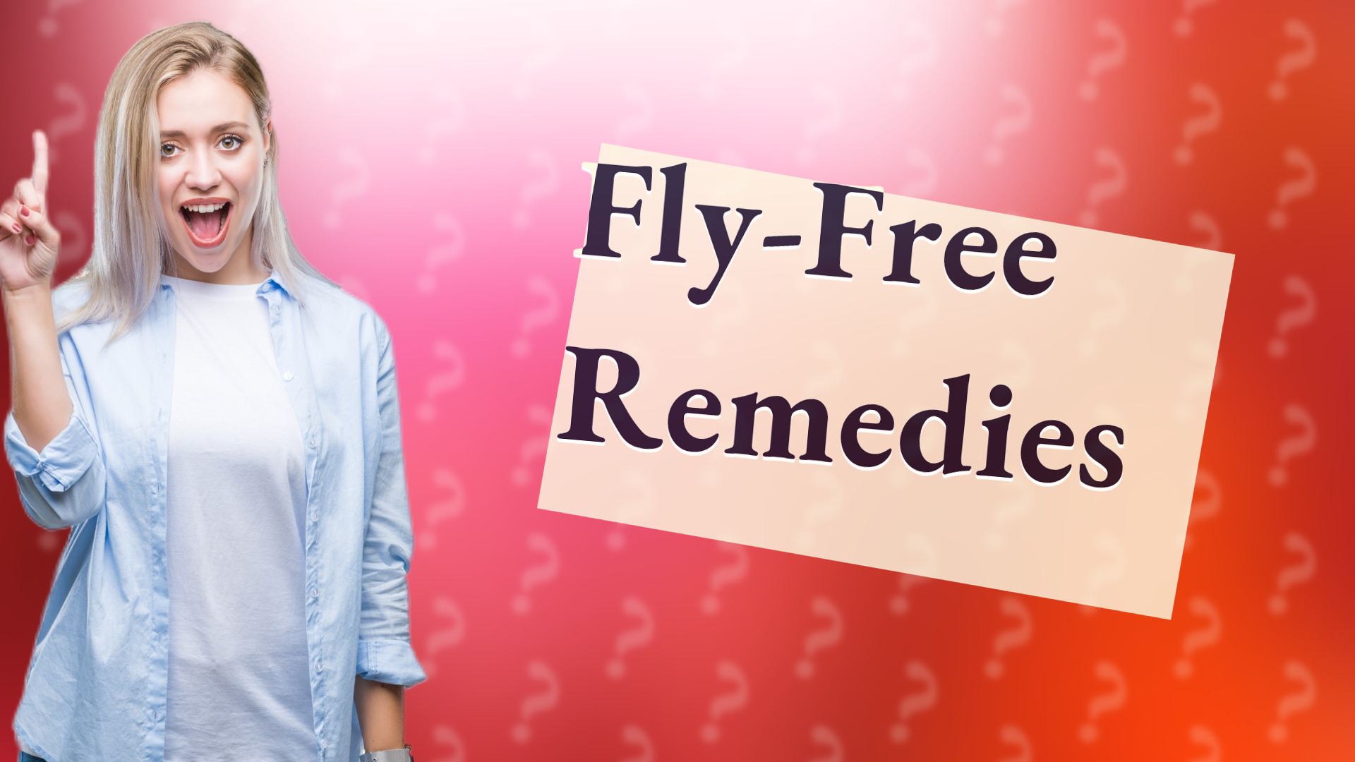 Fly-Free Remedies