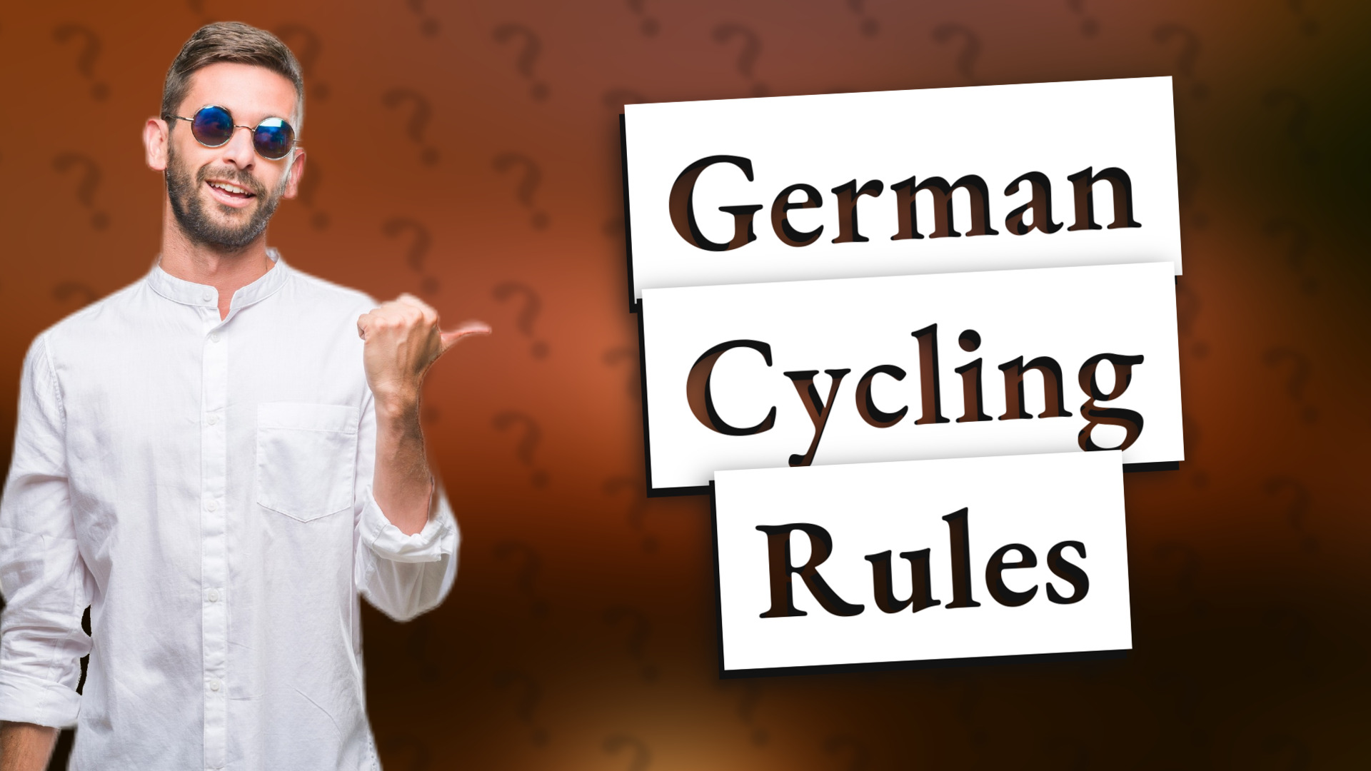 German Cycling Rules
