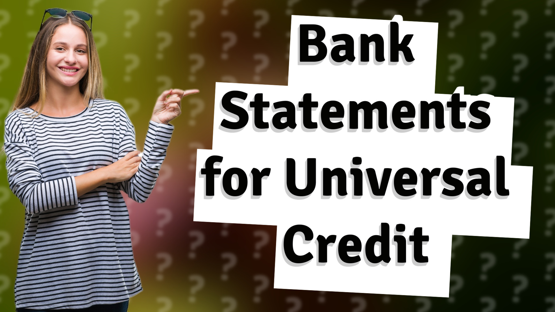 Bank Statements for Universal Credit