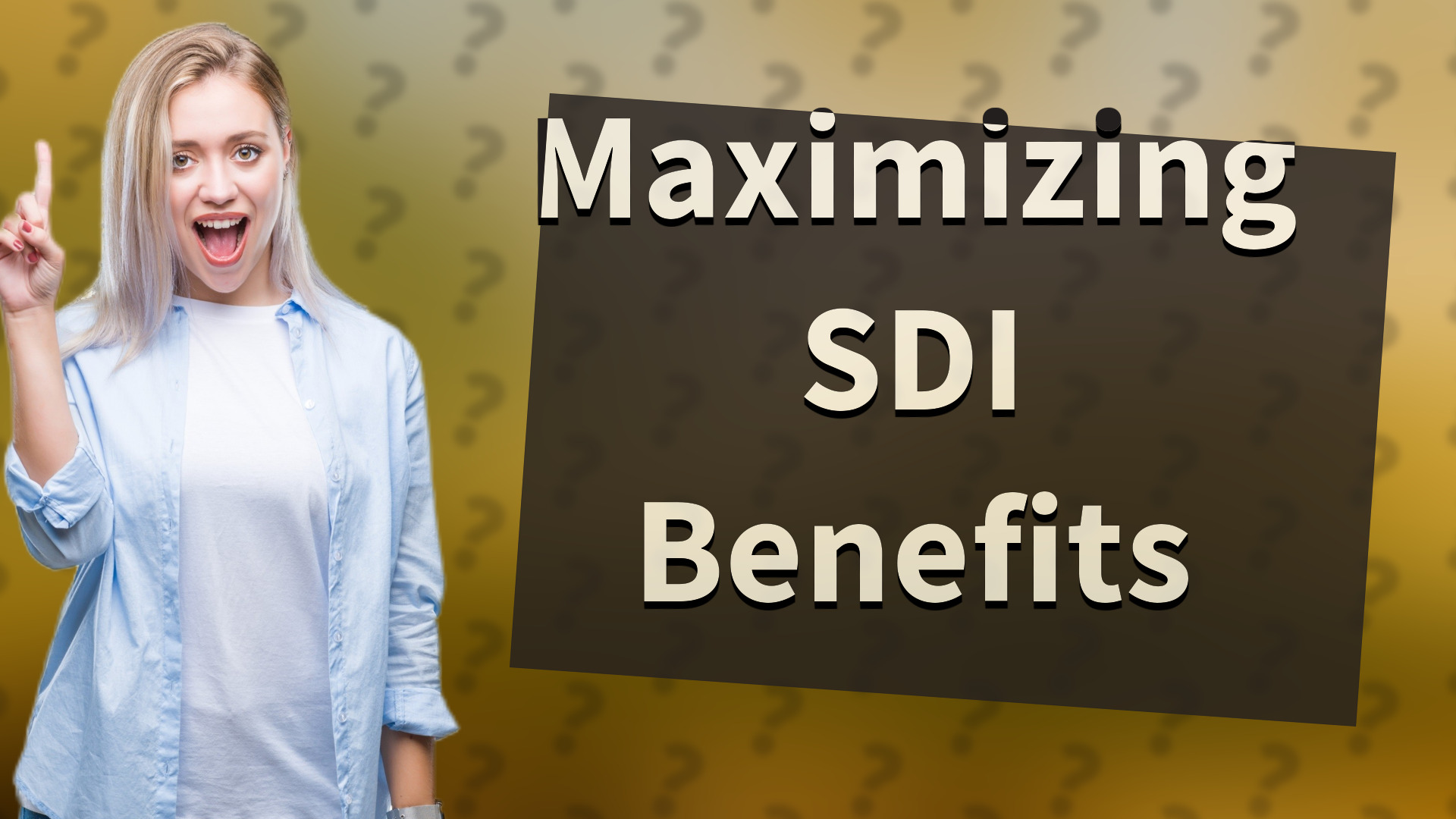 Maximizing SDI Benefits