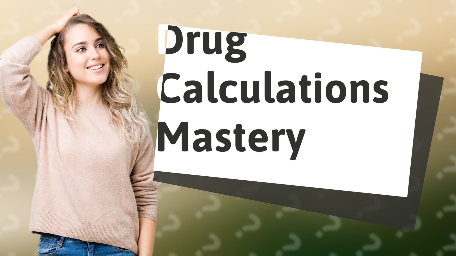 Drug Calculations Mastery