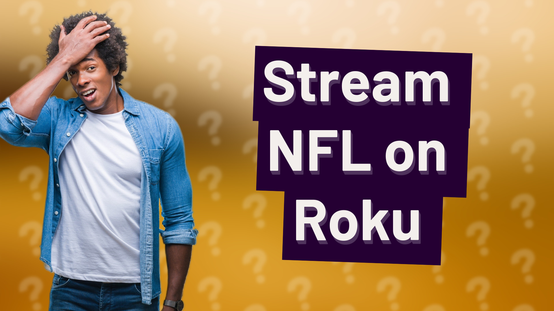 Stream NFL on Roku