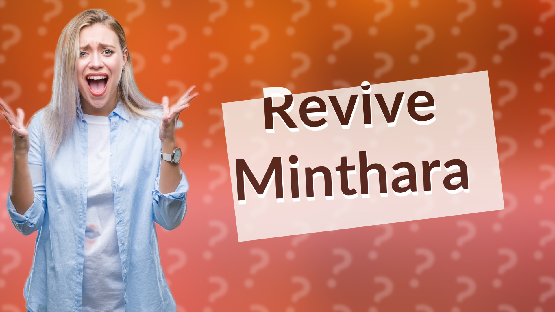 Revive Minthara