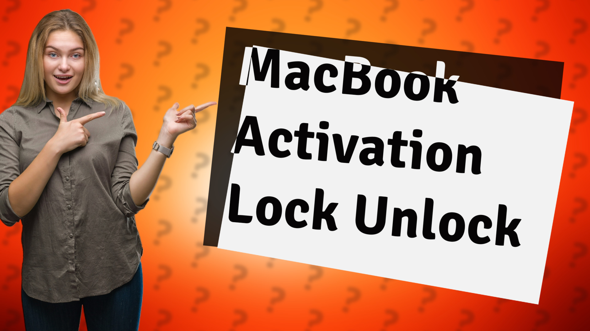 MacBook Activation Lock Unlock