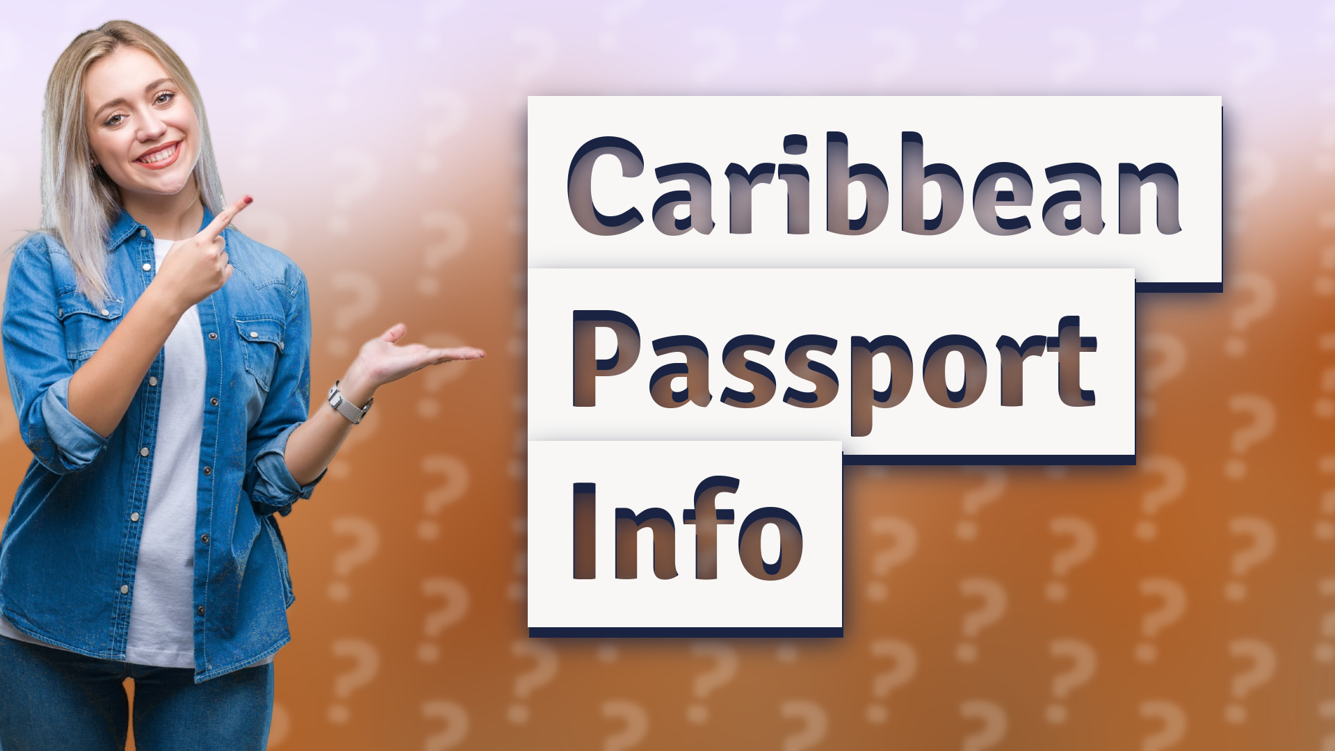 Caribbean Passport Info