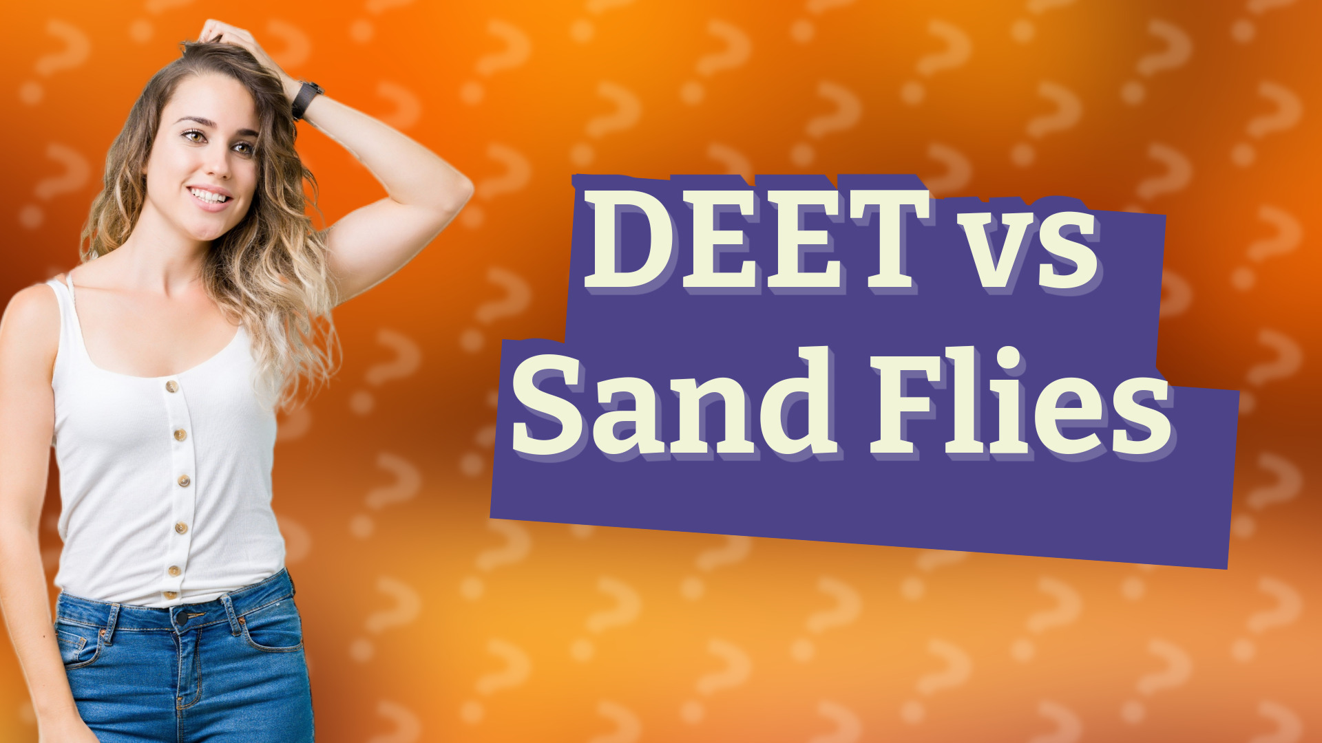 DEET vs Sand Flies