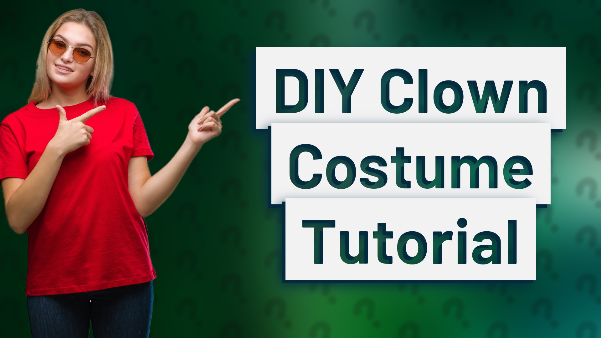 DIY Clown Costume Tutorial
