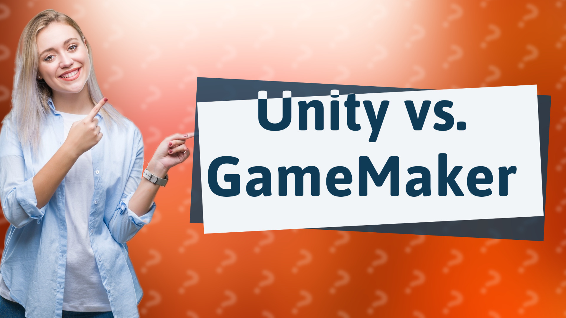 Unity vs. GameMaker