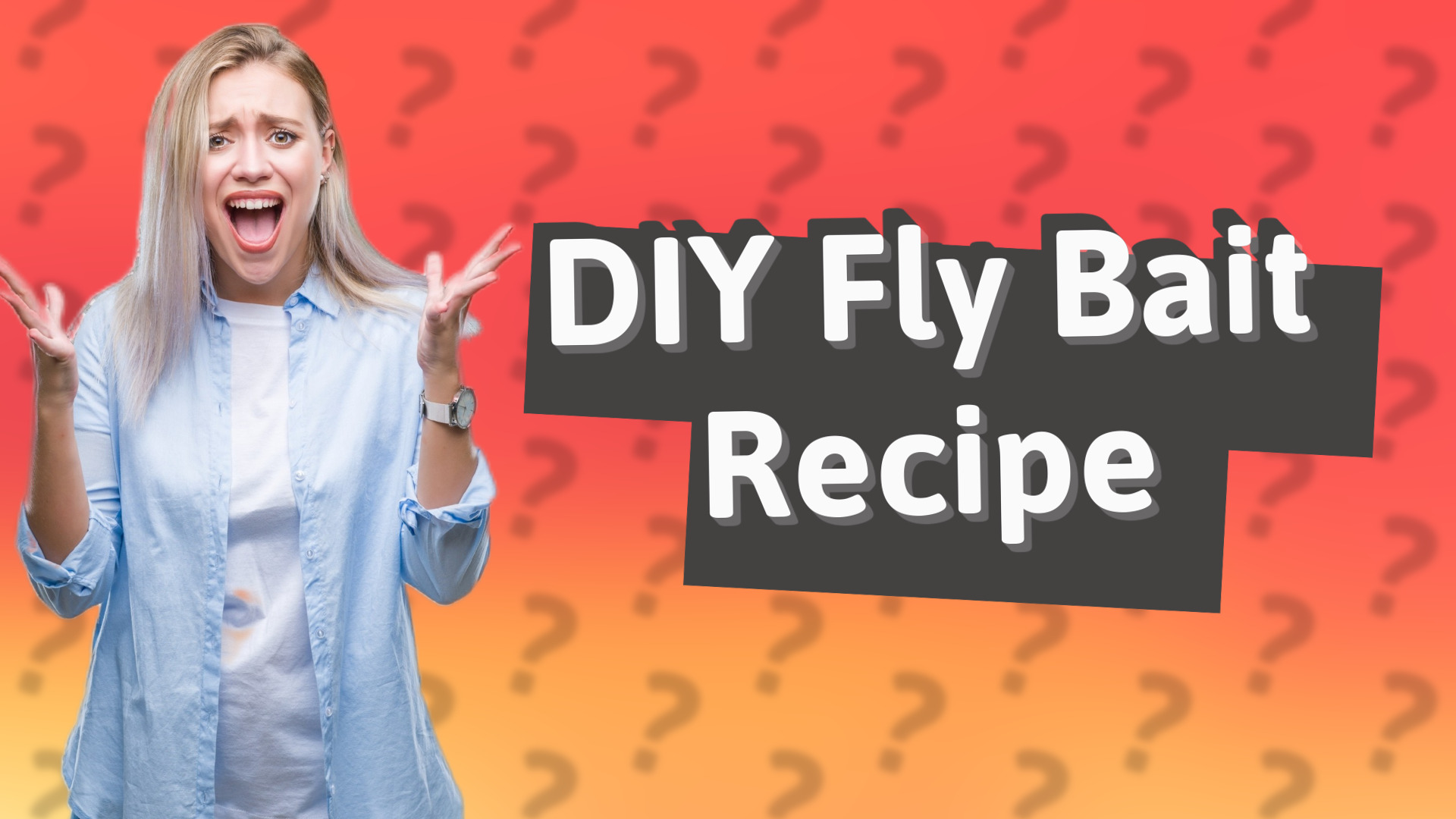DIY Fly Bait Recipe