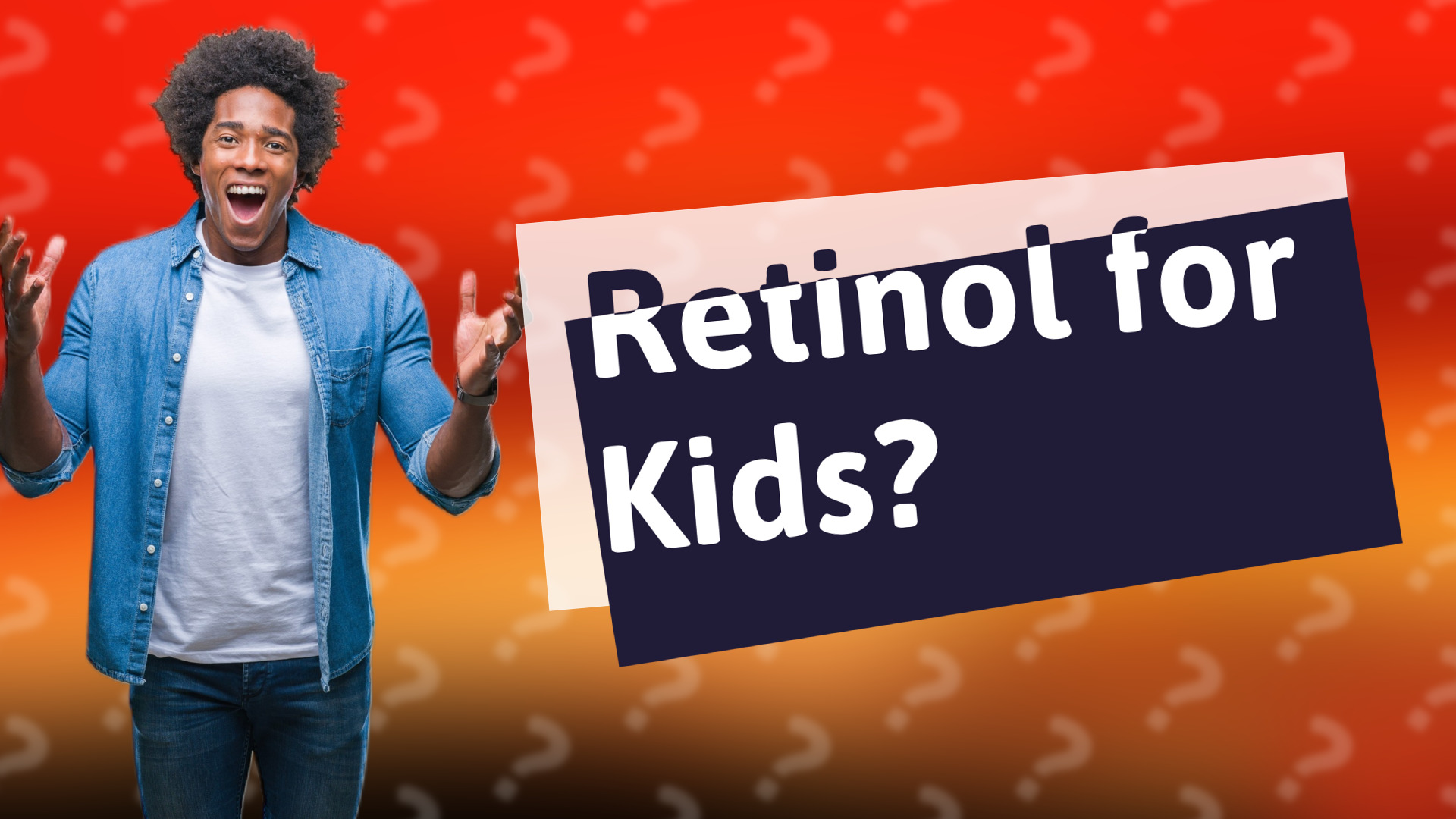 Retinol for Kids?