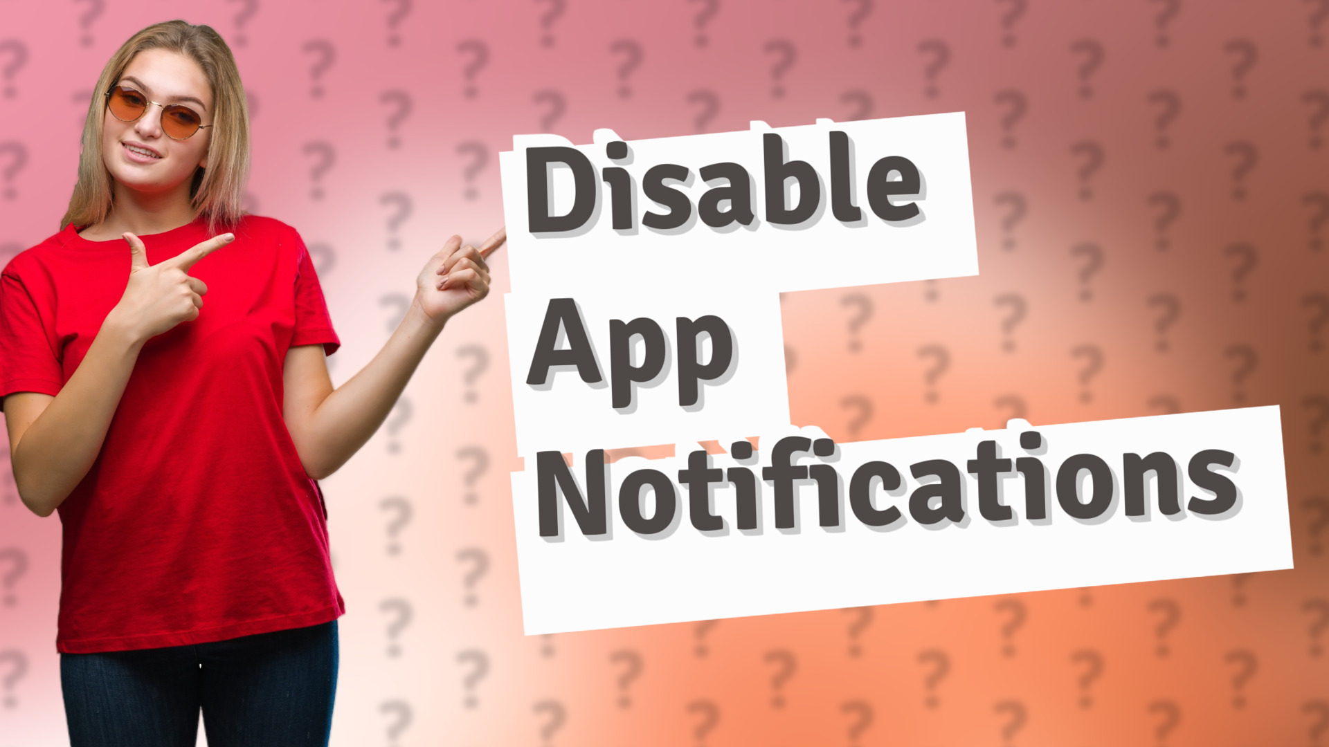 Disable App Notifications