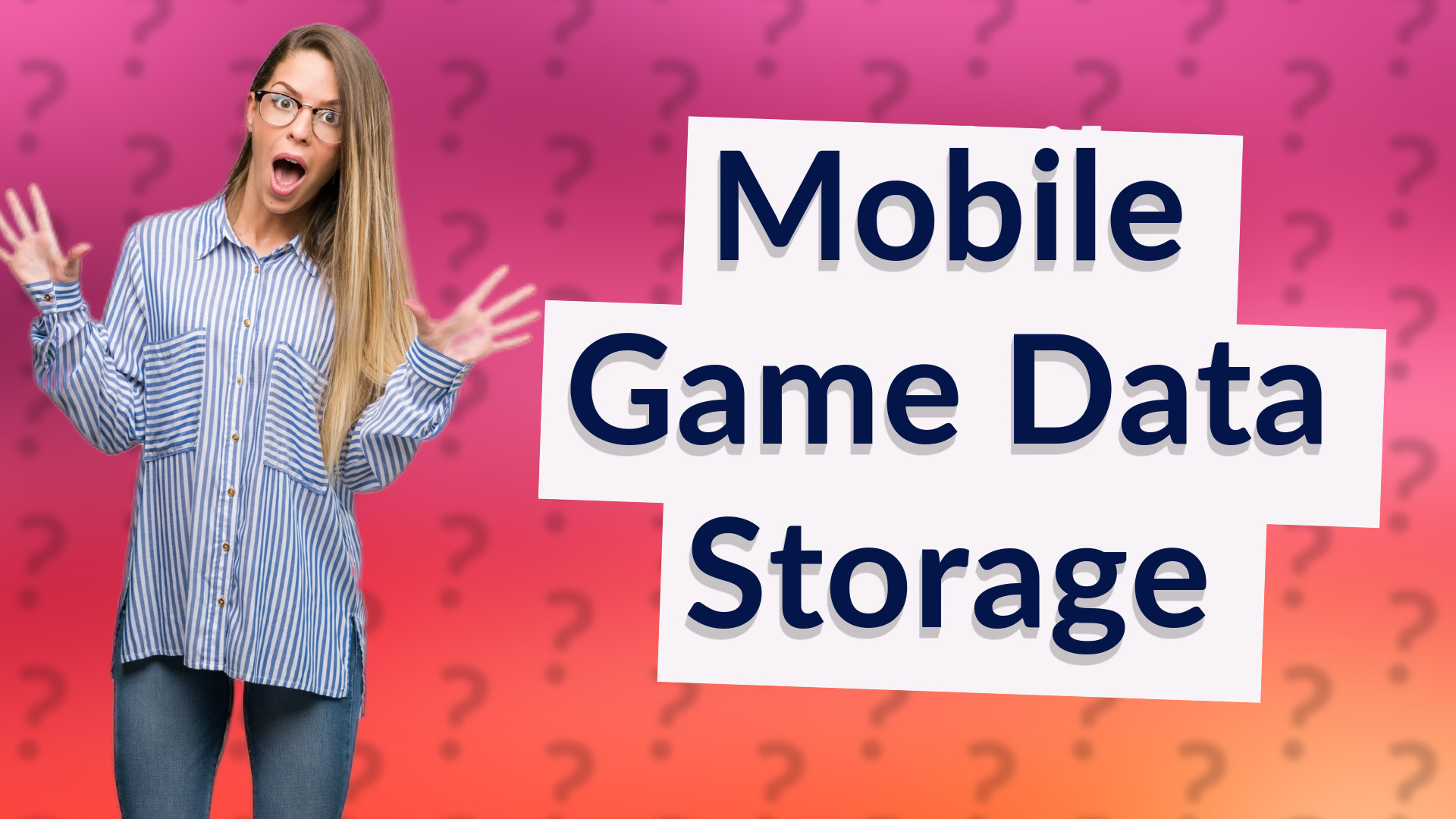Mobile Game Data Storage
