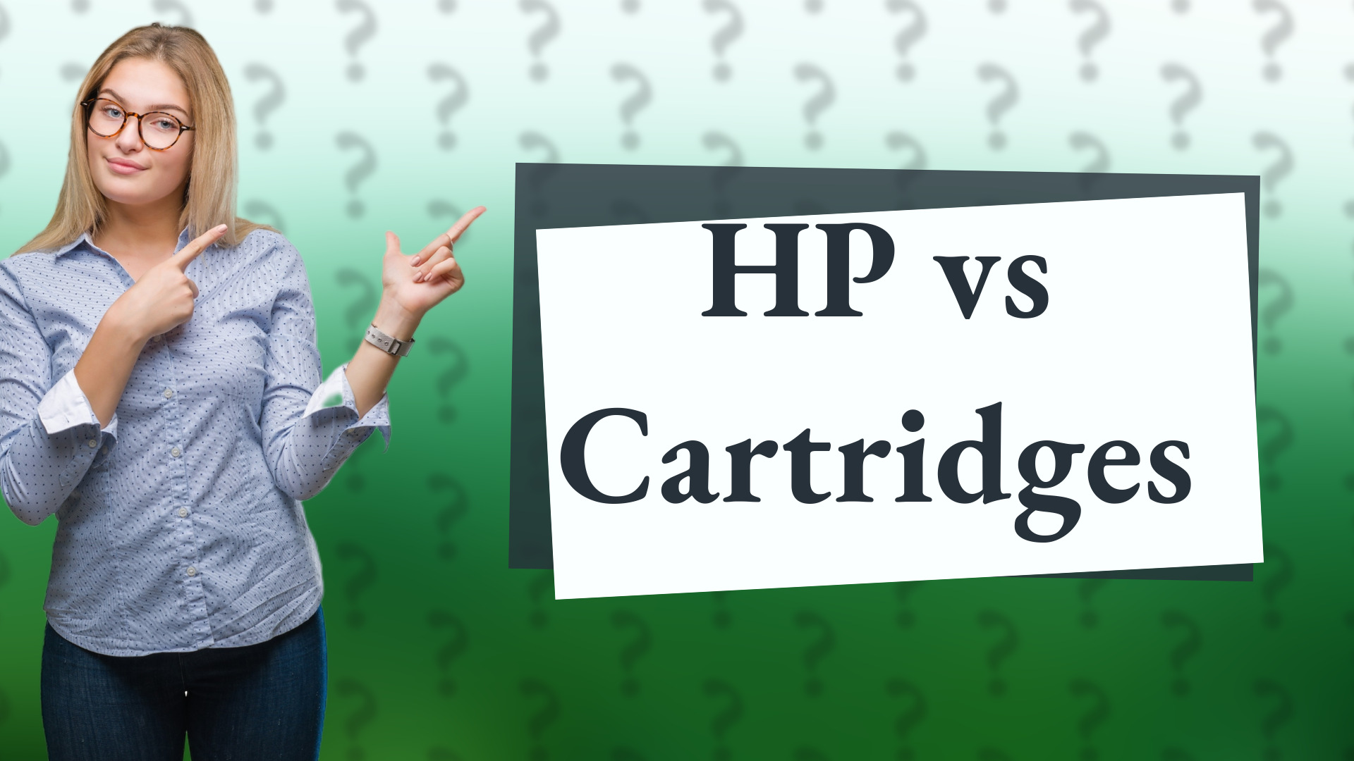 HP vs Cartridges