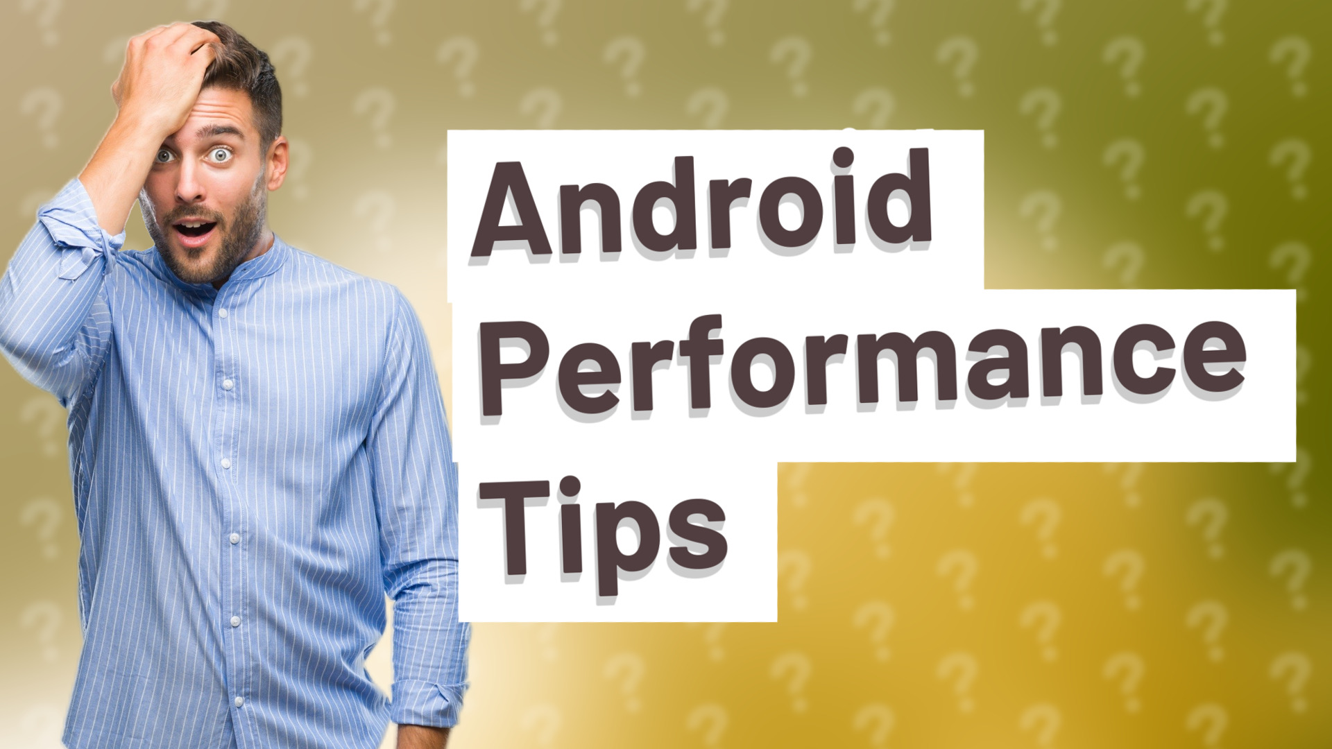 Android Performance Tips