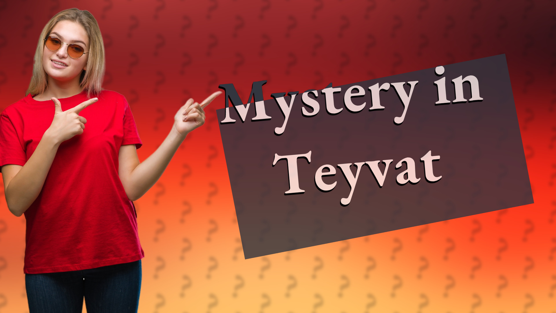 Mystery in Teyvat