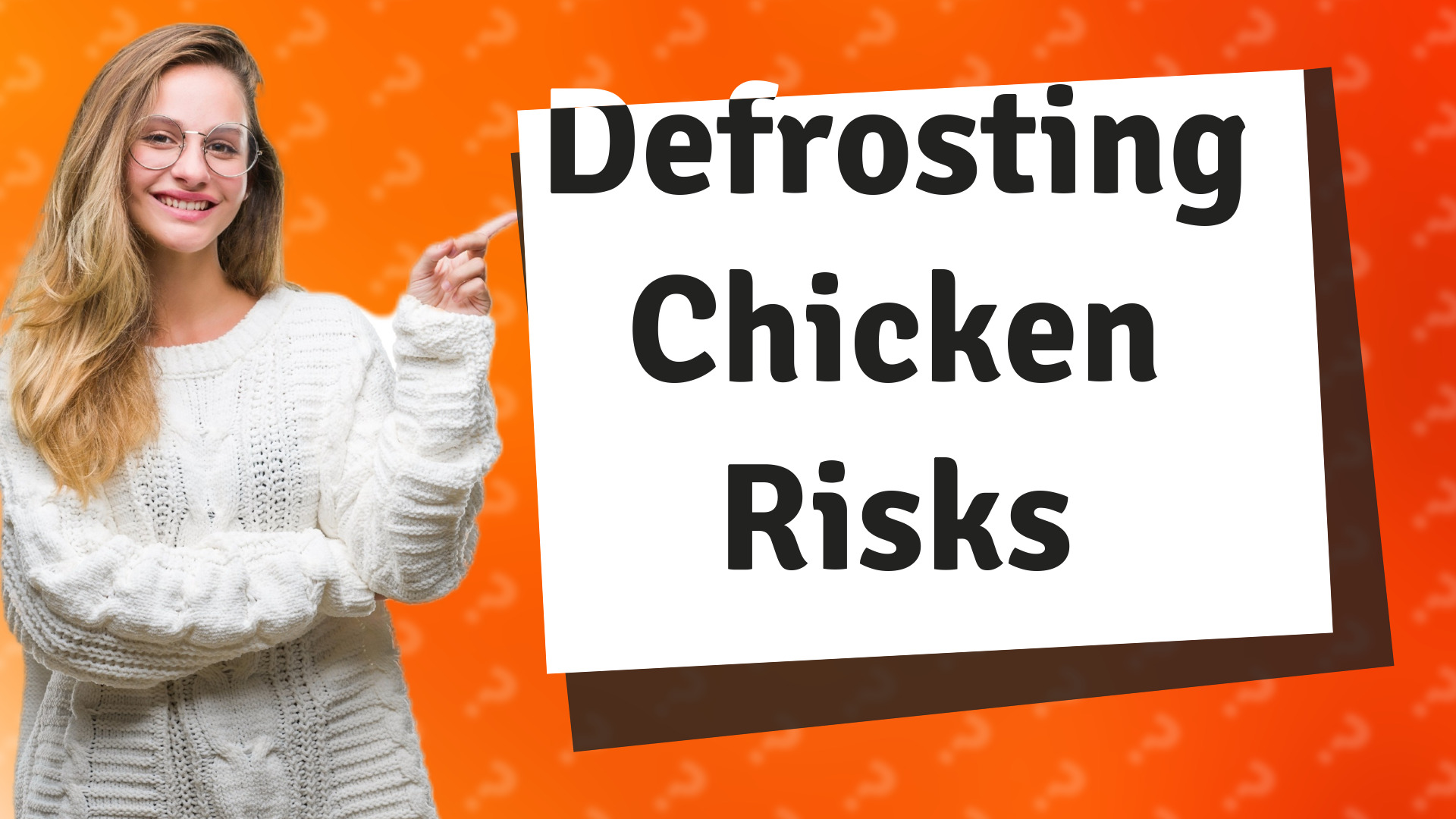 Defrosting Chicken Risks