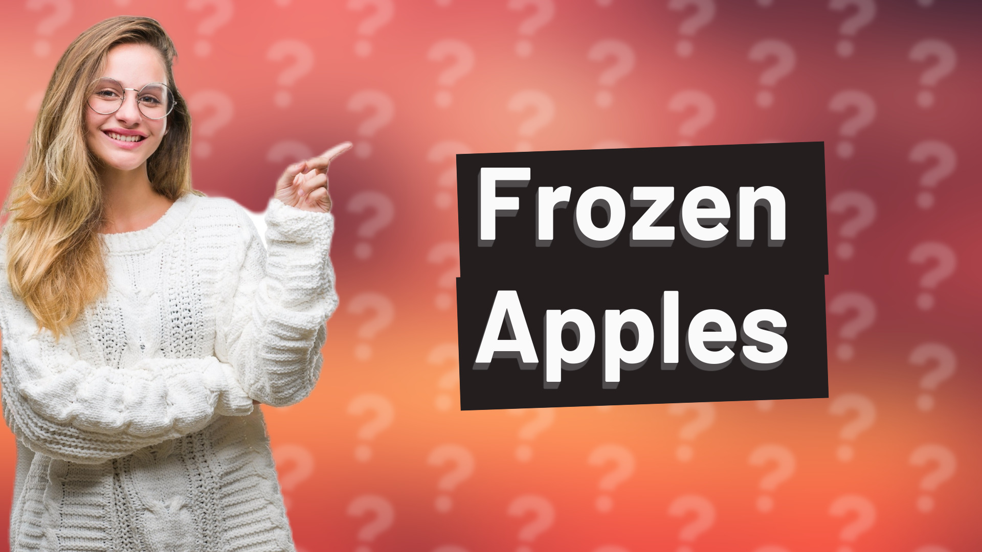 Frozen Apples