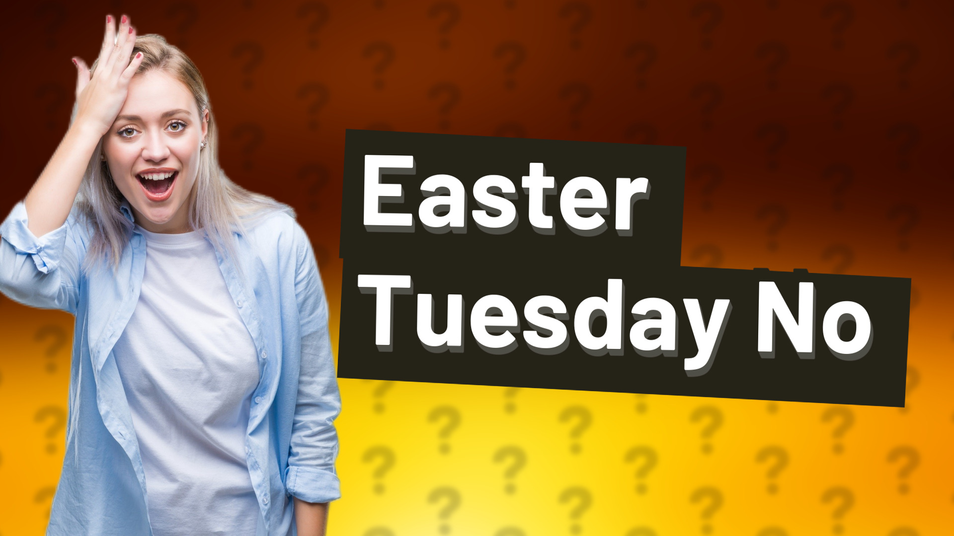Easter Tuesday No