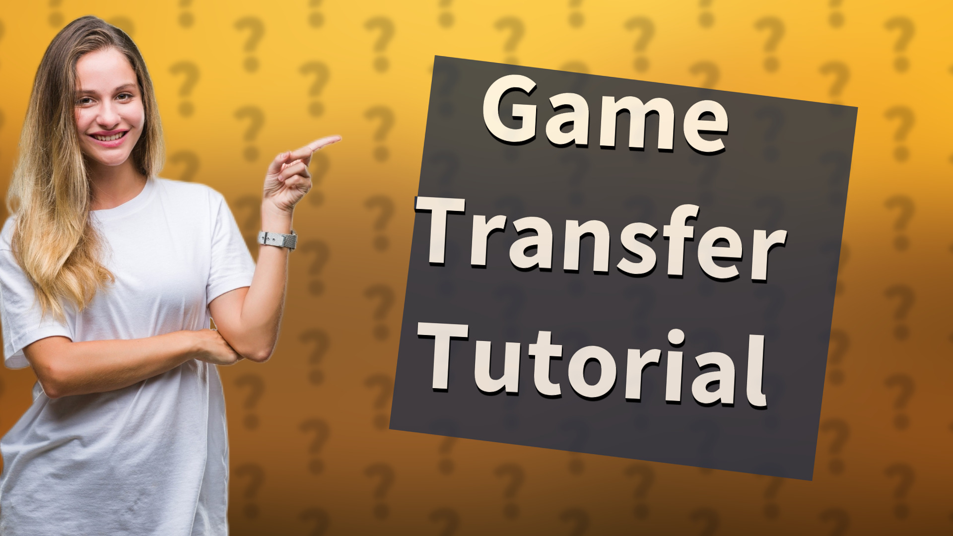 Game Transfer Tutorial
