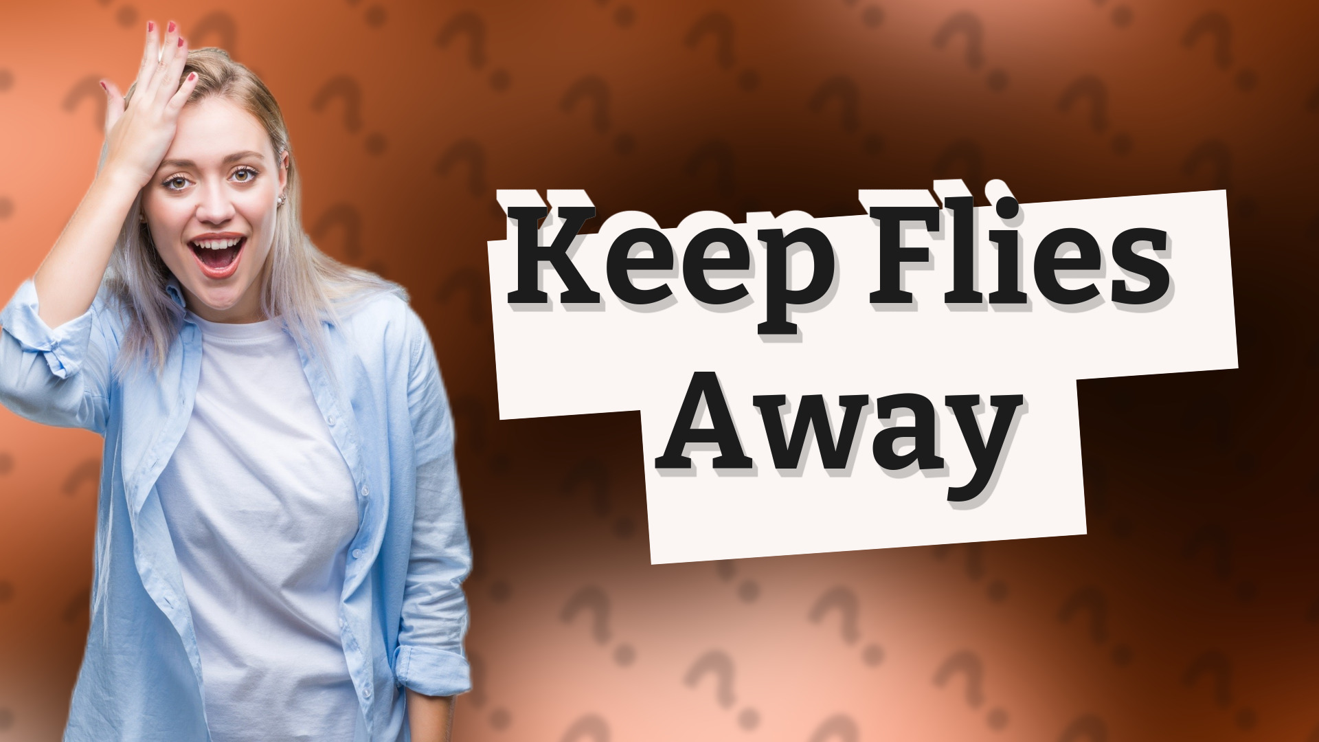 Keep Flies Away