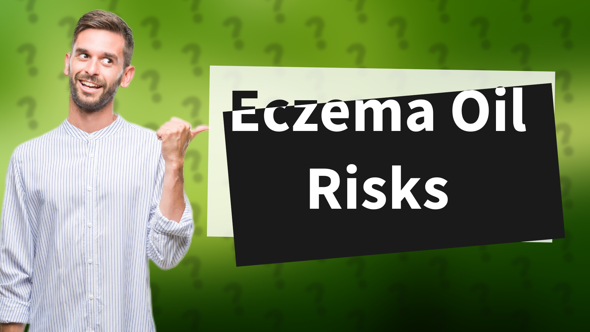 Eczema Oil Risks
