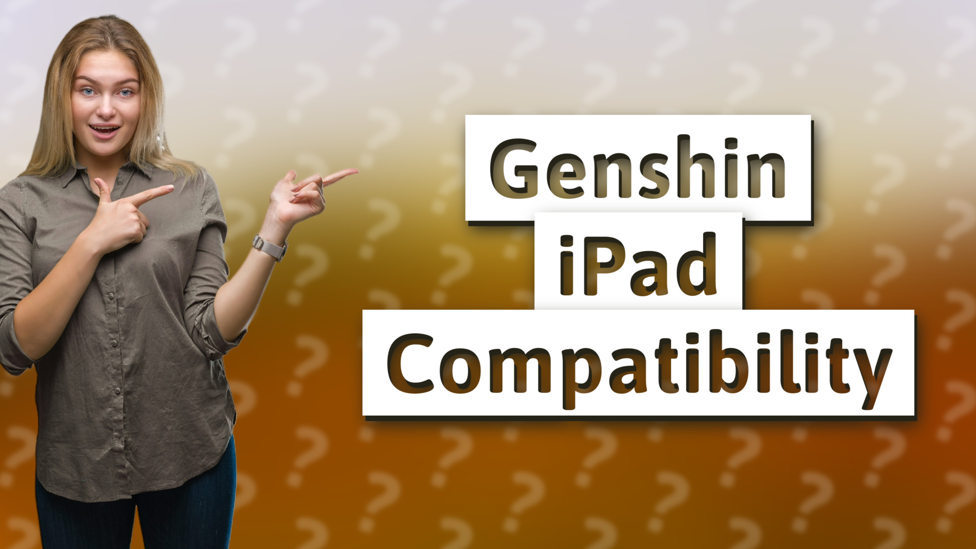 Genshin iPad Compatibility
