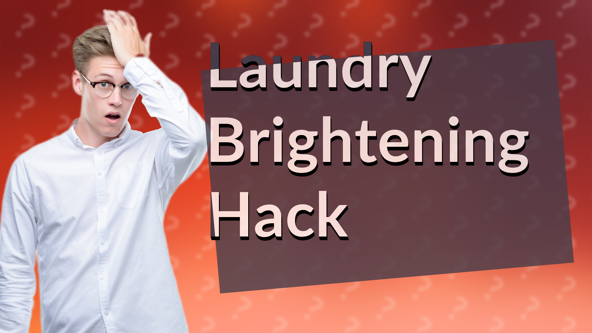 Laundry Brightening Hack