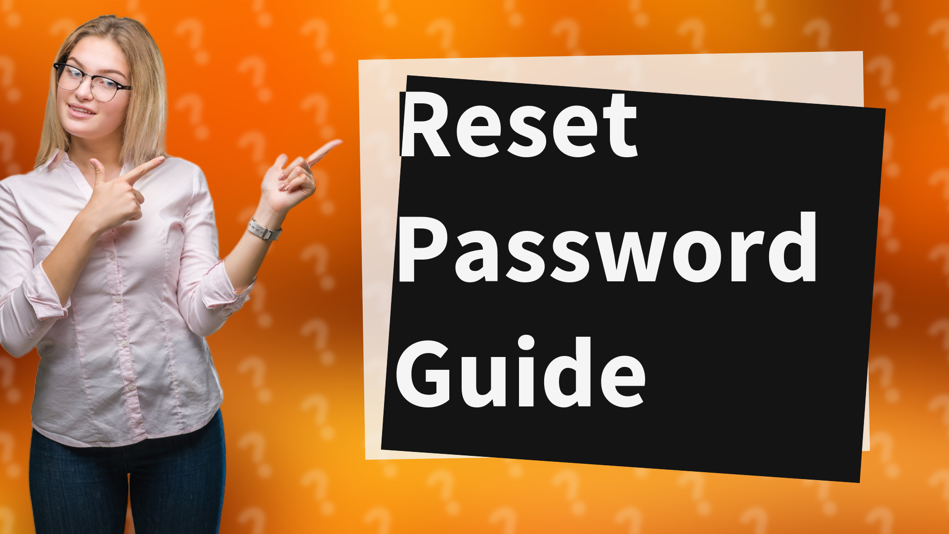 Reset Password Guide