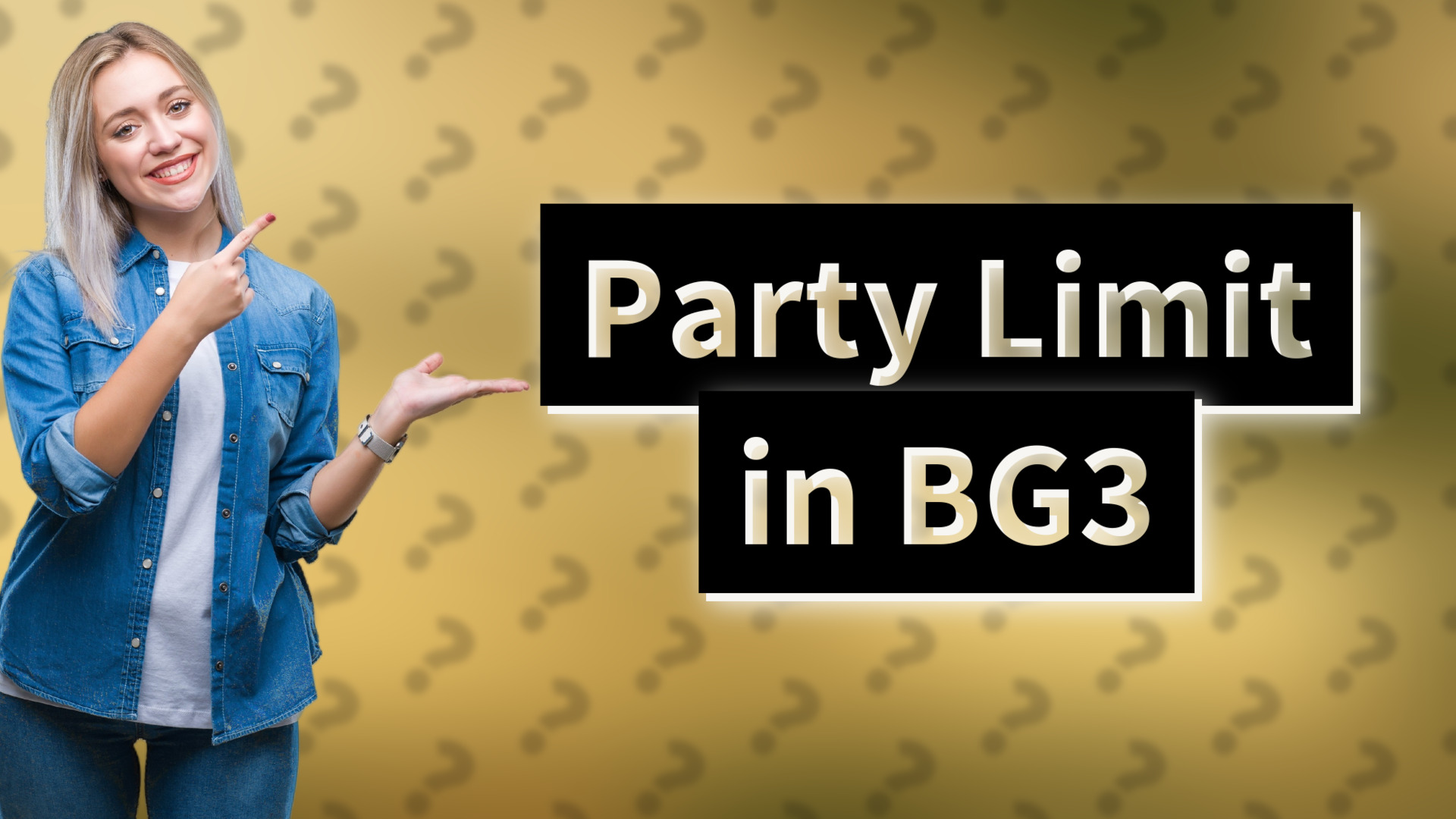 Party Limit in BG3