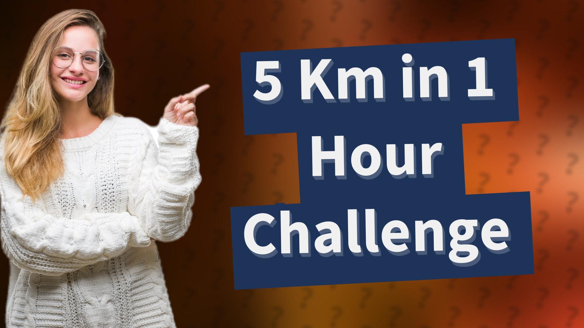 5 Km in 1 Hour Challenge