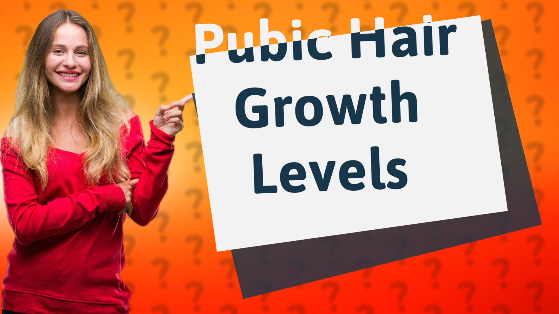 Pubic Hair Growth Levels