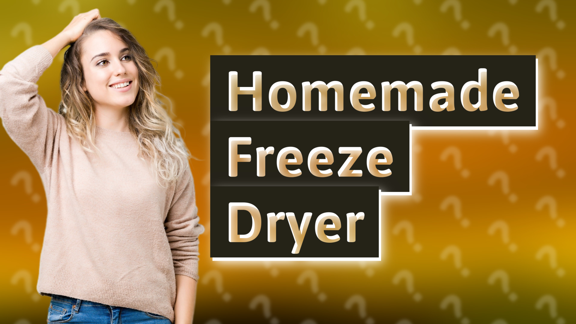 Homemade Freeze Dryer