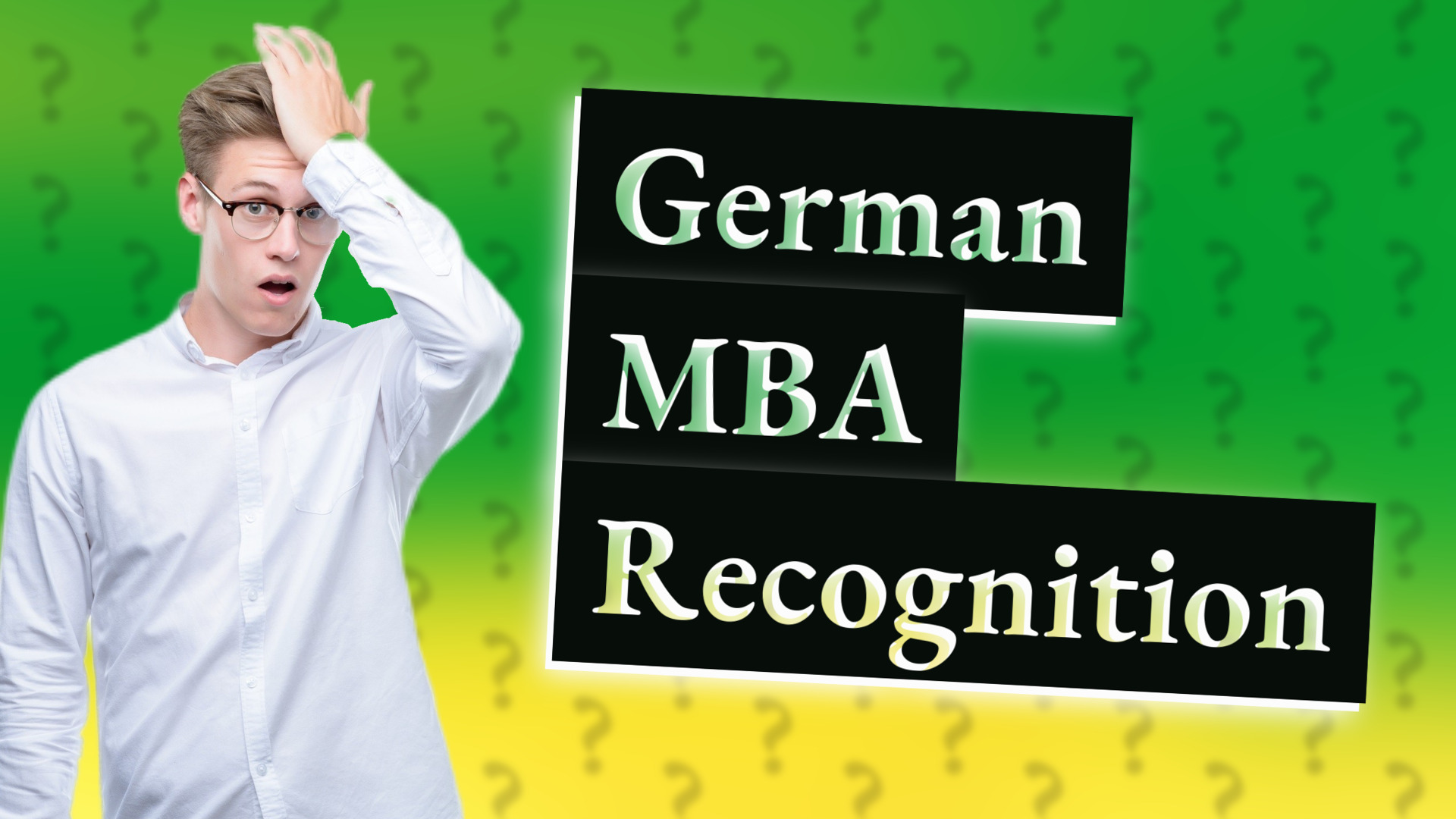 German MBA Recognition