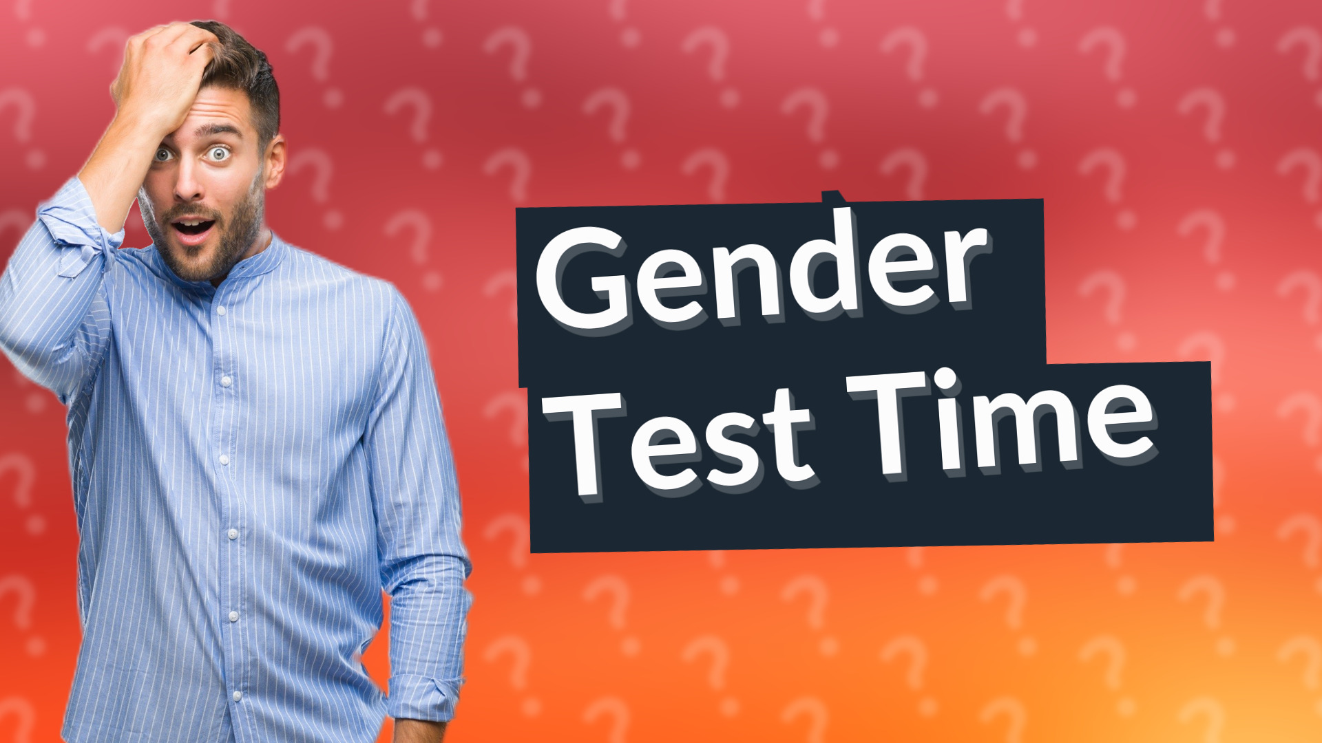Gender Test Time