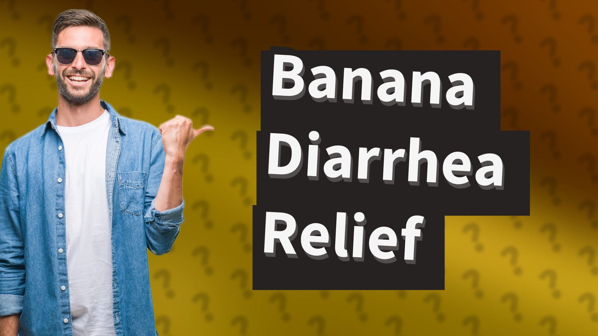 Banana Diarrhea Relief
