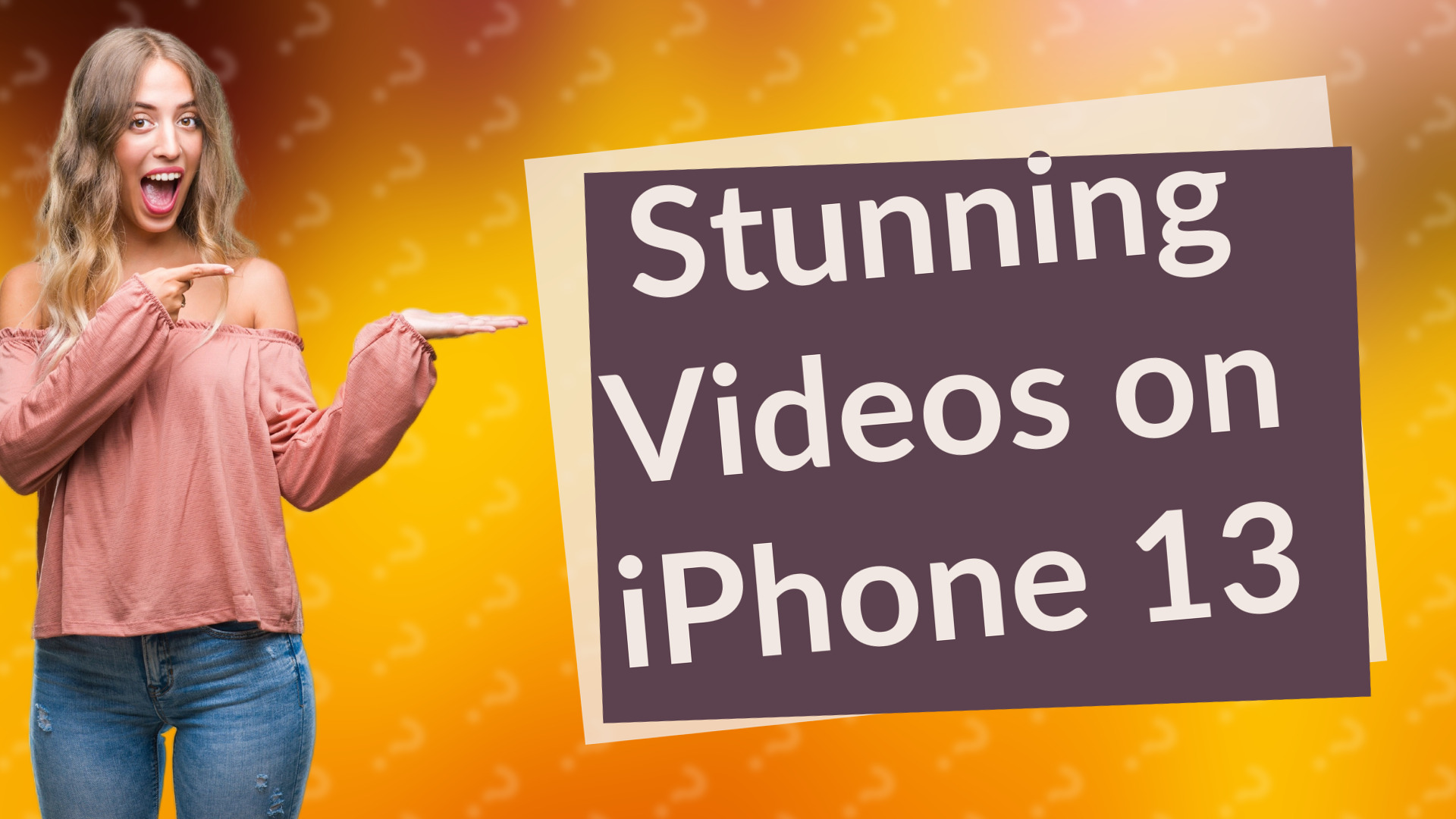 Stunning Videos on iPhone 13