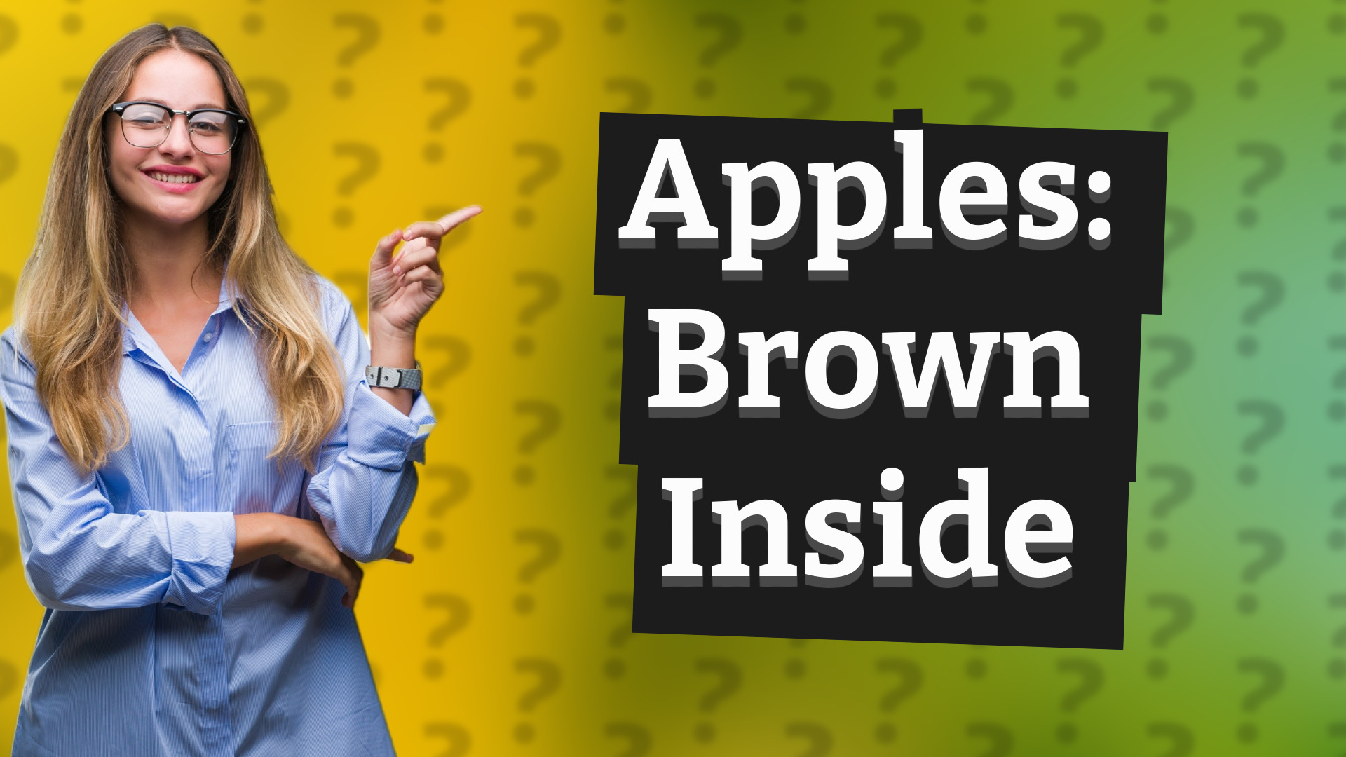 Apples: Brown Inside