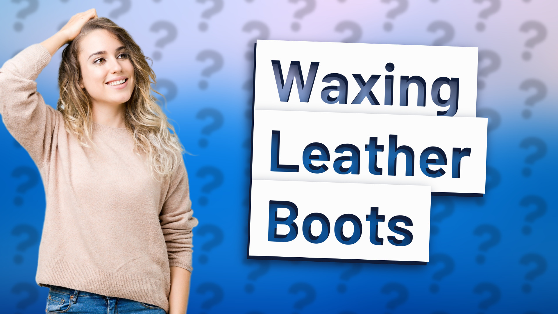 Waxing Leather Boots