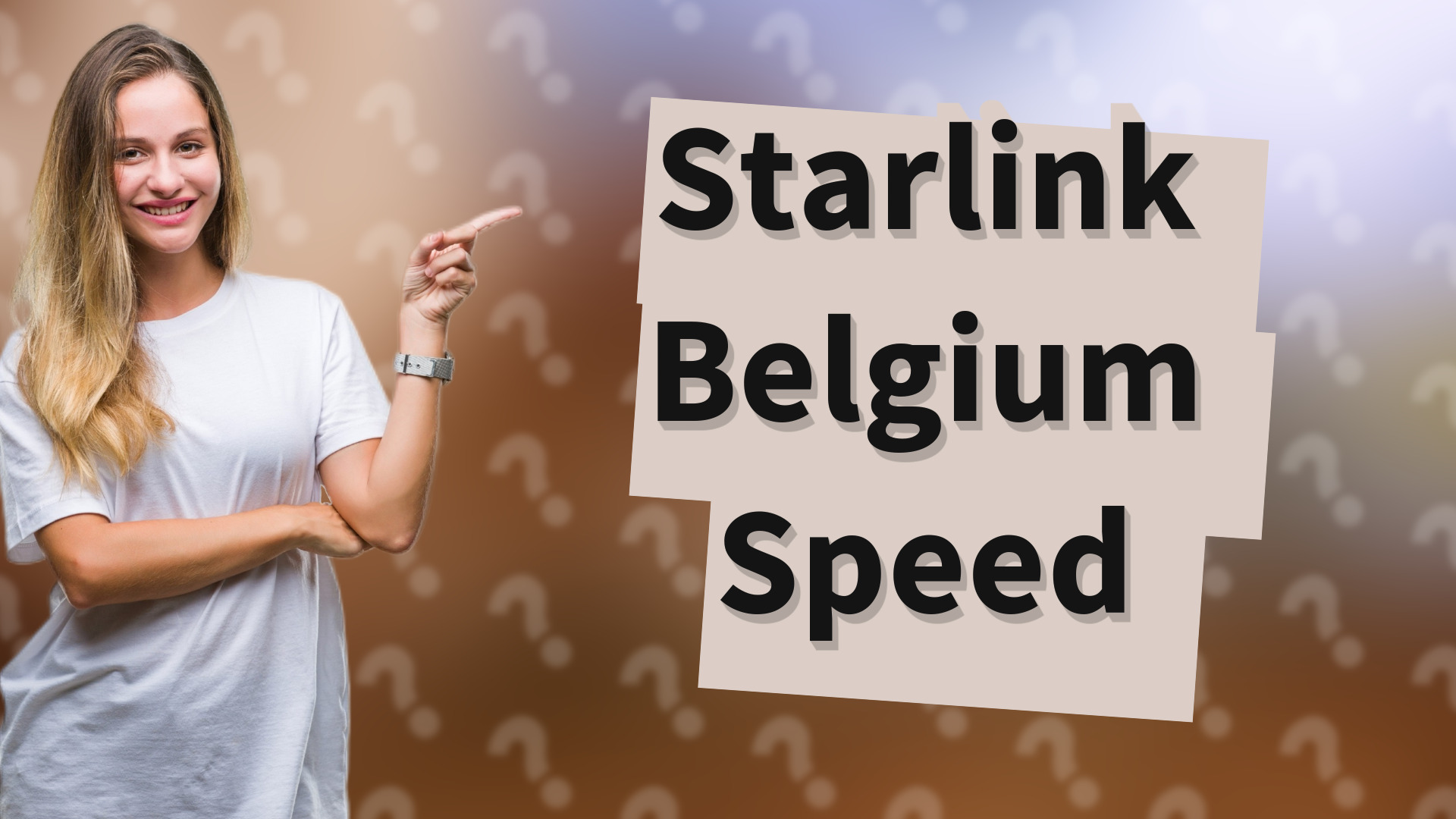 Starlink Belgium Speed