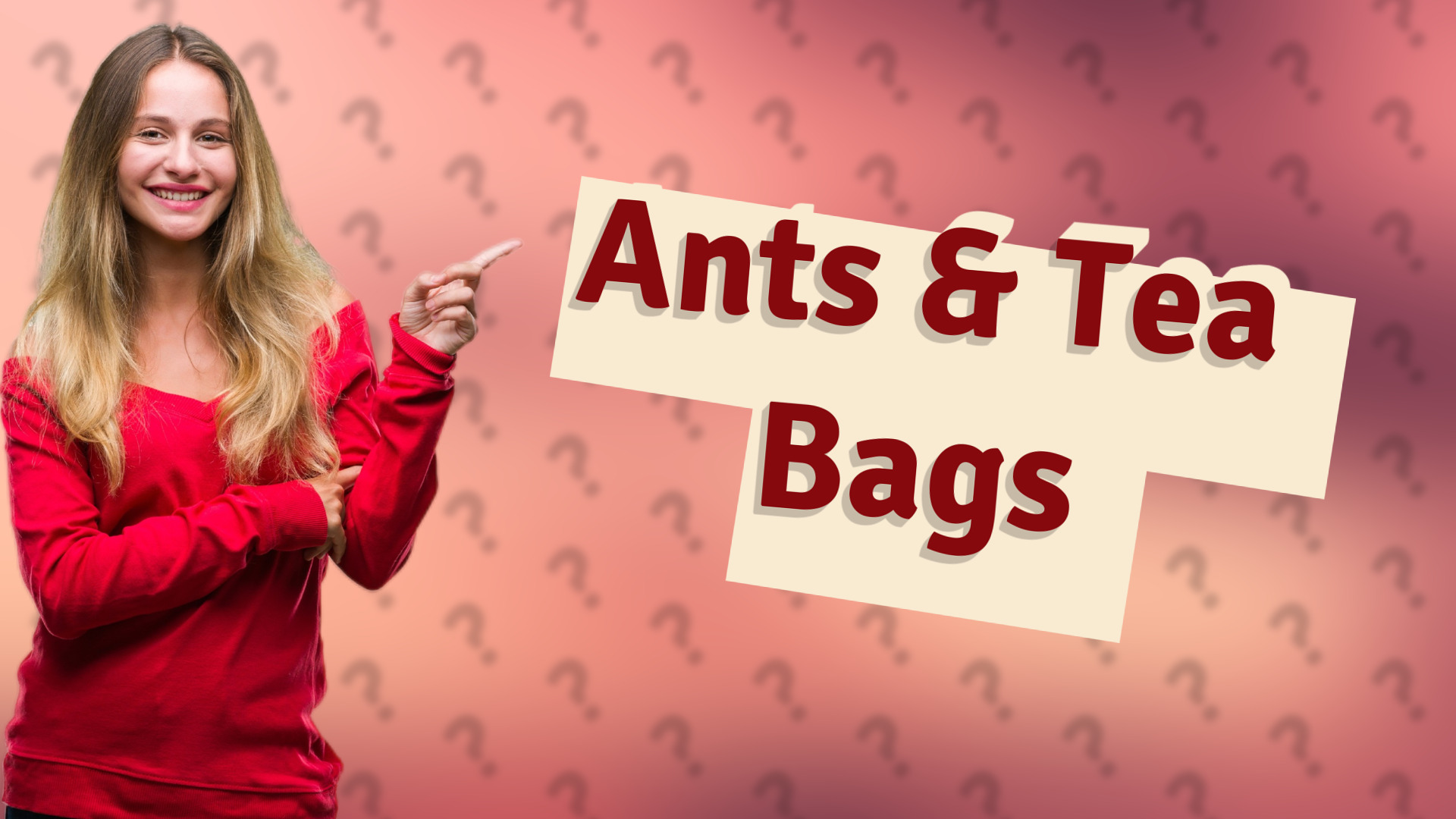 Ants & Tea Bags