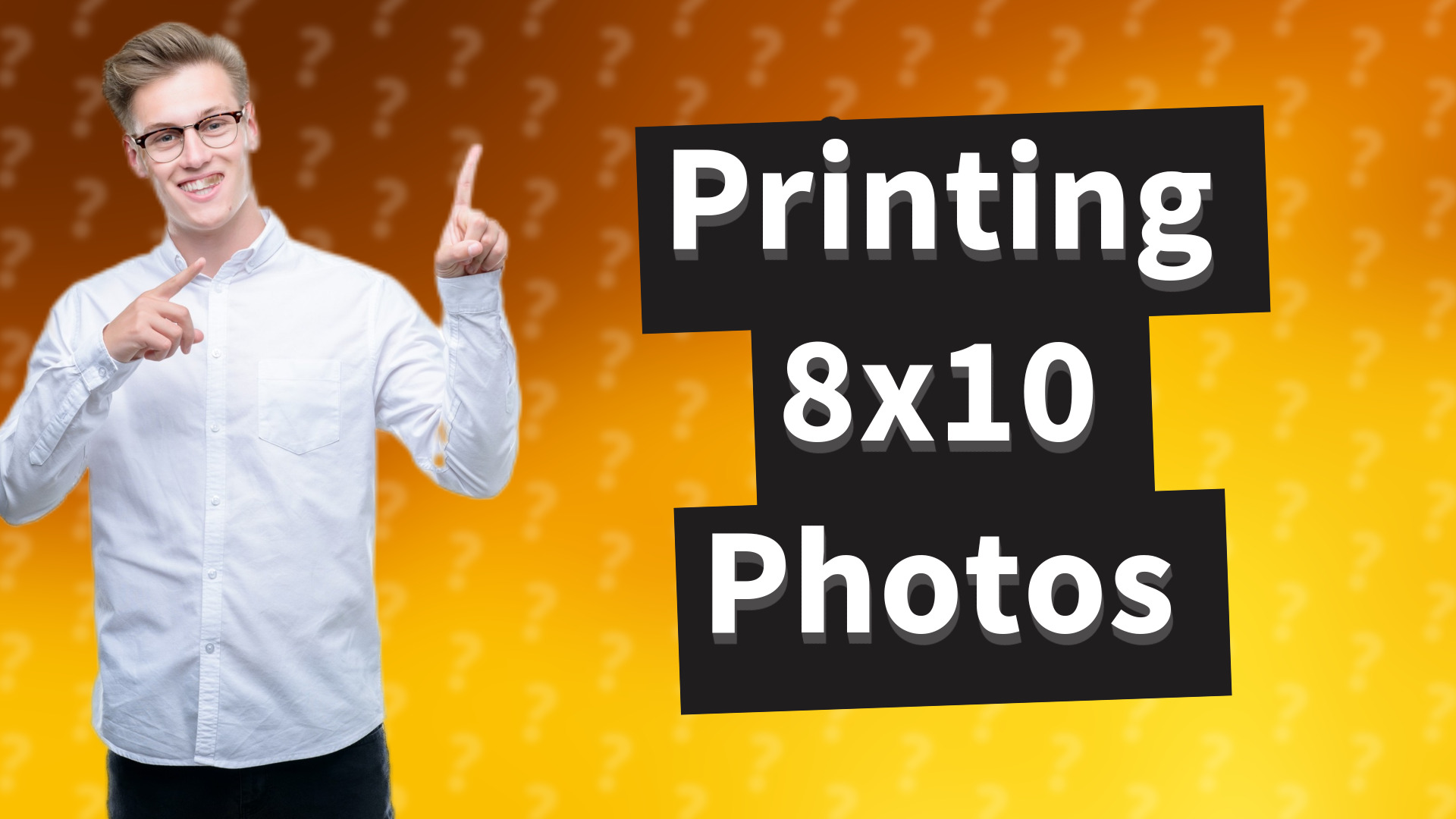 Printing 8x10 Photos