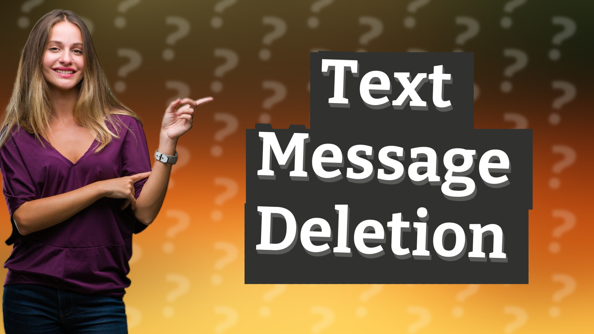 Text Message Deletion