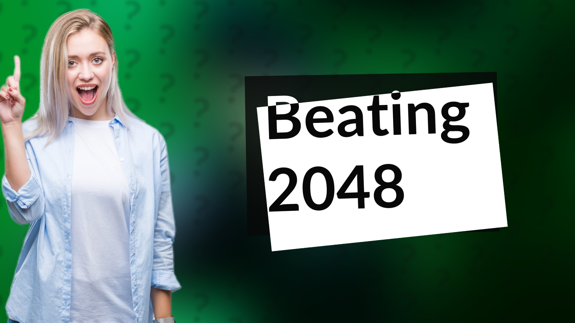 Beating 2048