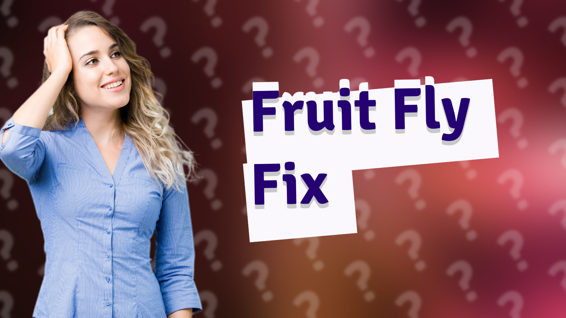 Fruit Fly Fix