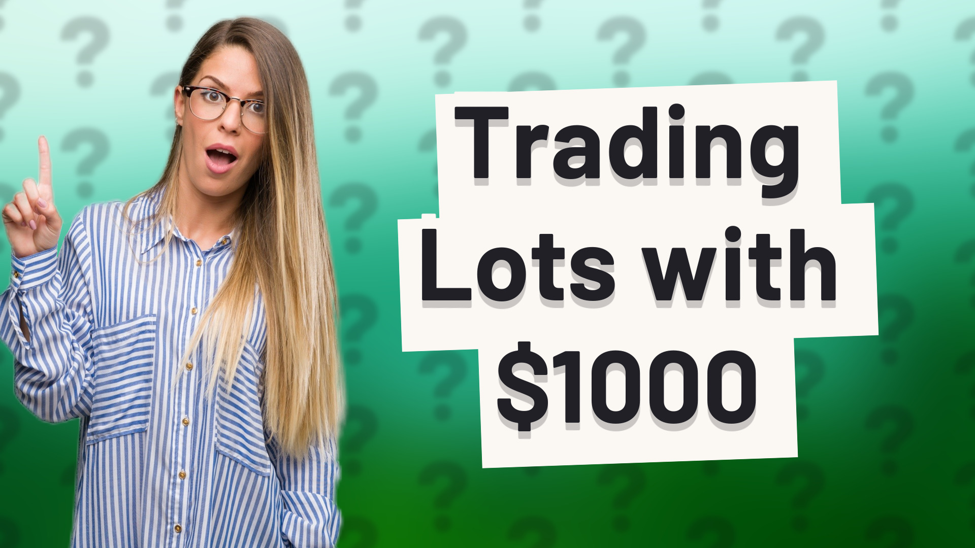 Trading Lots with $1000