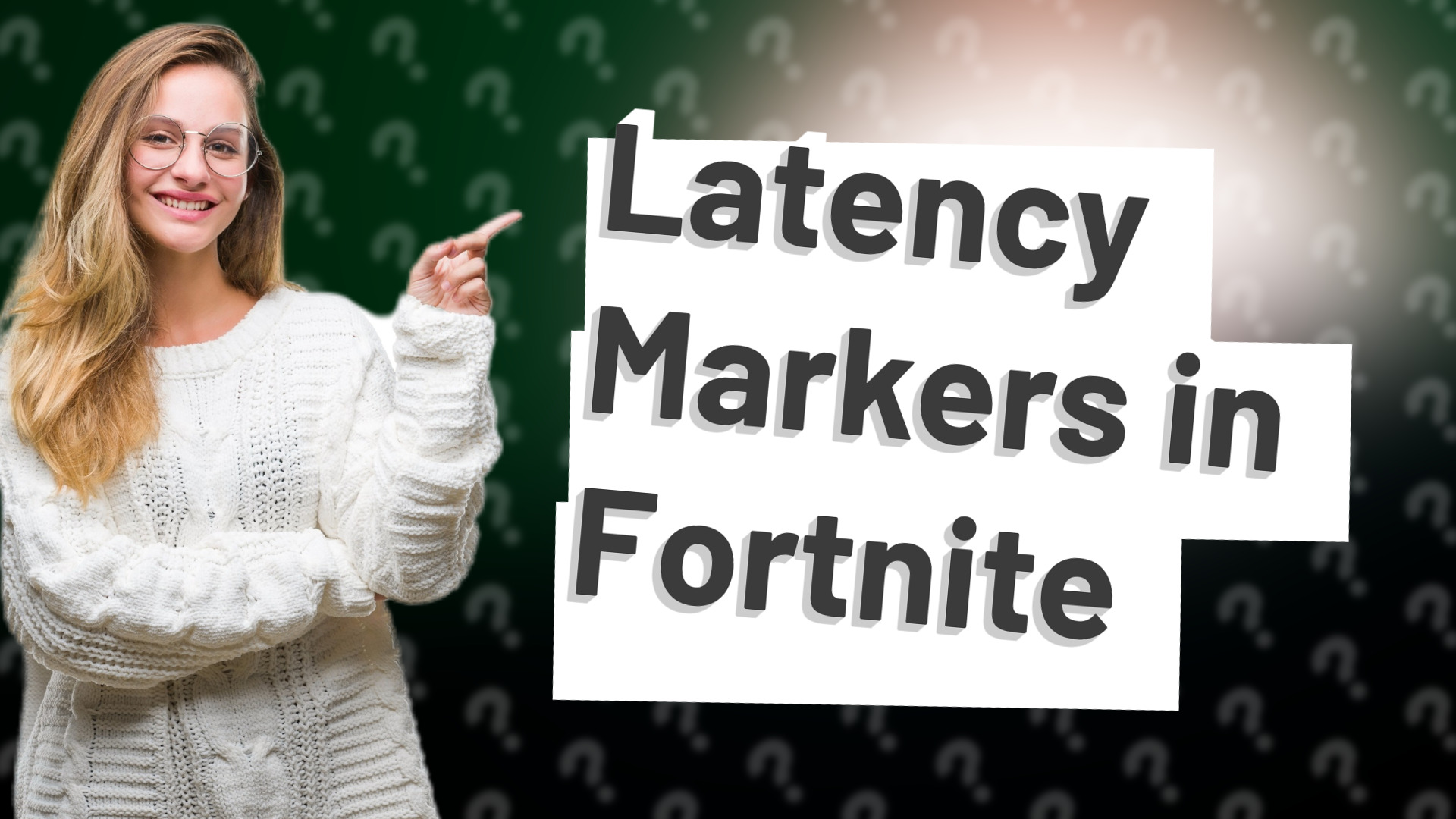 Latency Markers in Fortnite