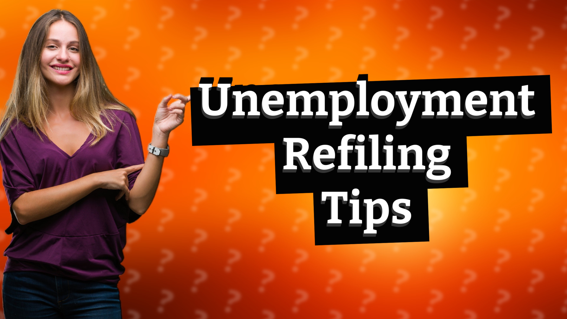 Unemployment Refiling Tips