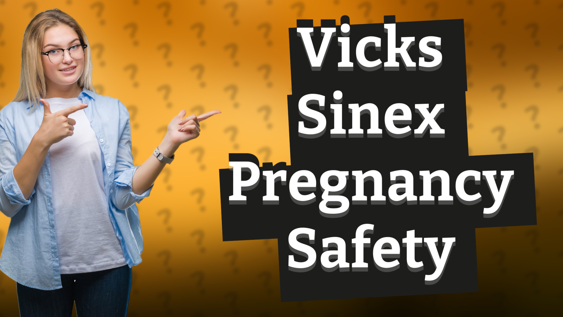Vicks Sinex Pregnancy Safety