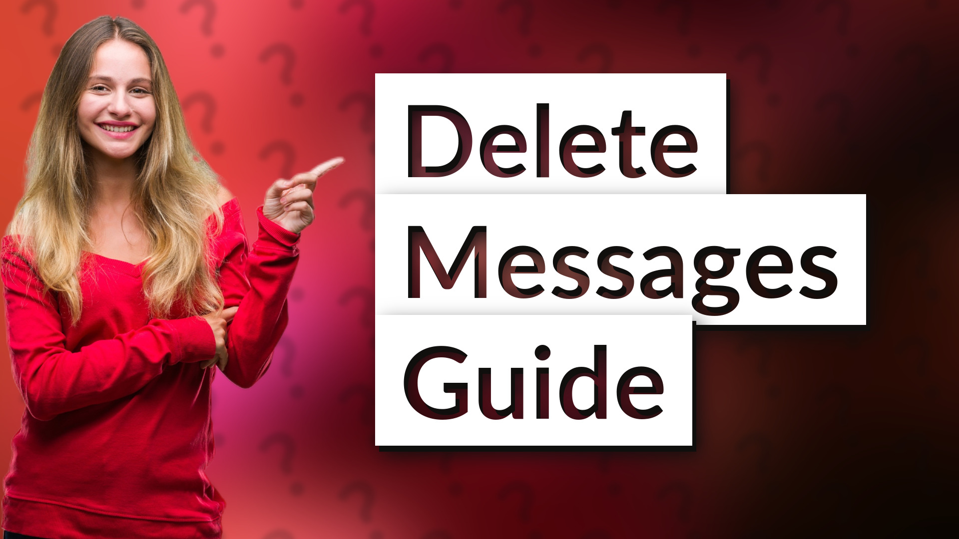 Delete Messages Guide