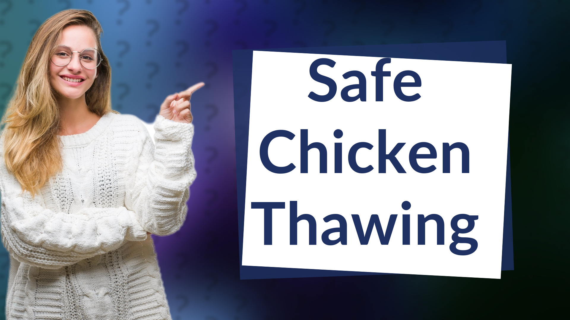Safe Chicken Thawing
